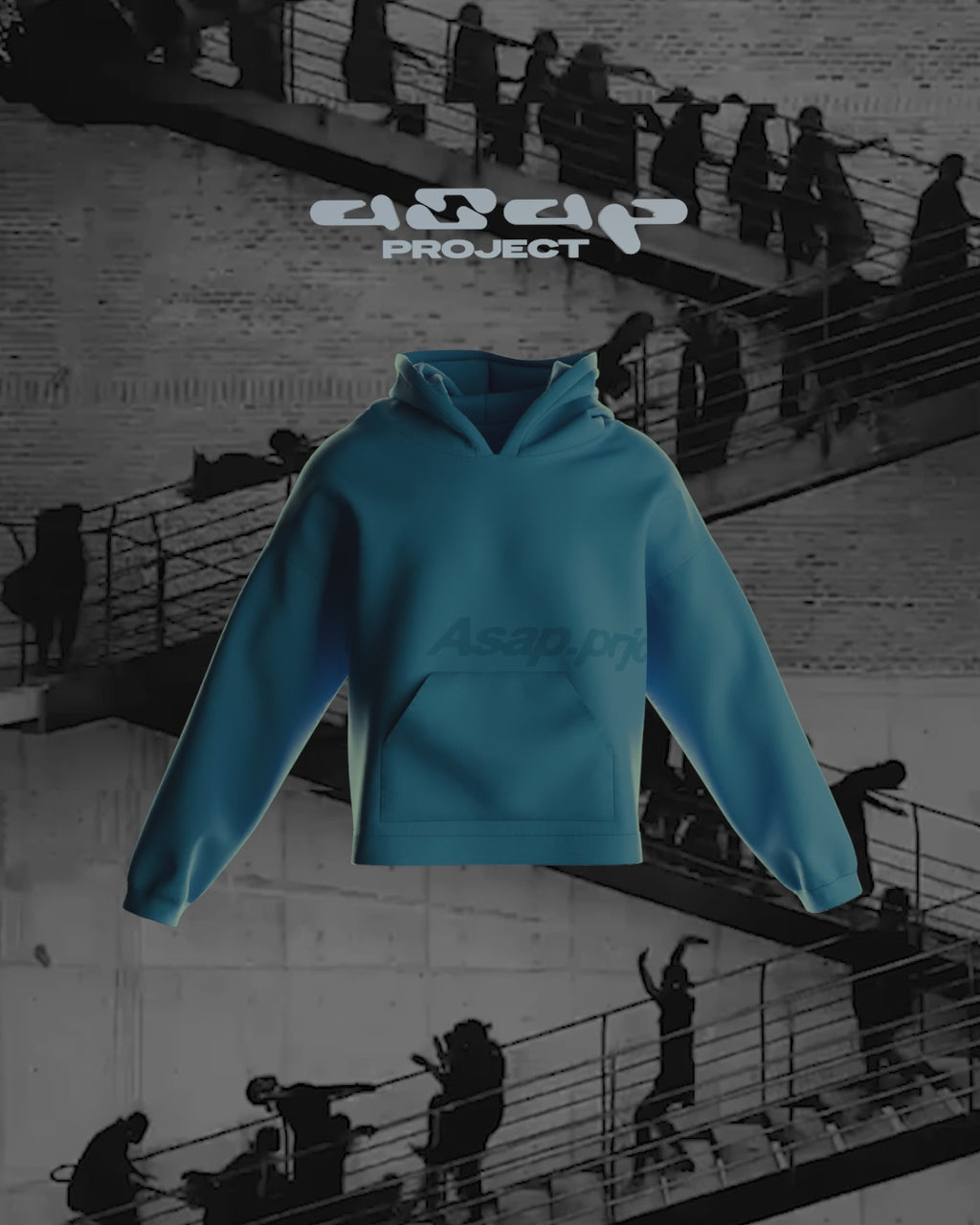 HOODIE 00BLUE
