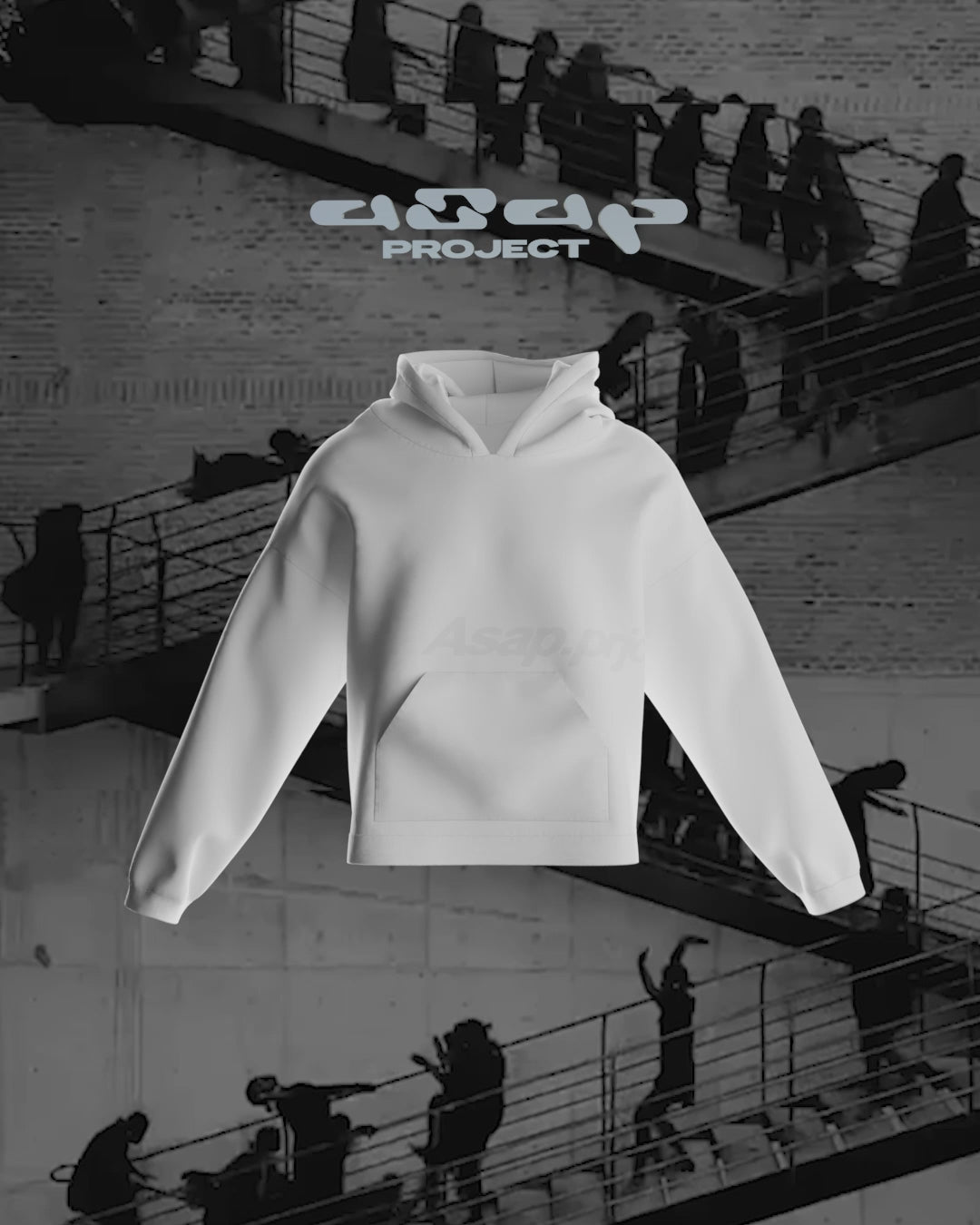 HOODIE 00WHITE